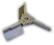 3 Bladed Folding Impeller - 7" and larger