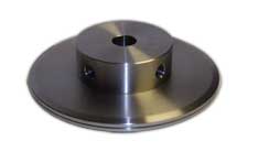 Stiffener plates with removable hub