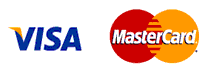 VISA and MASTERCARD ACCEPTED